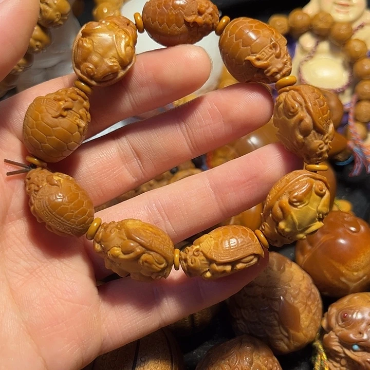 橄榄核手串/手链龙龟手串