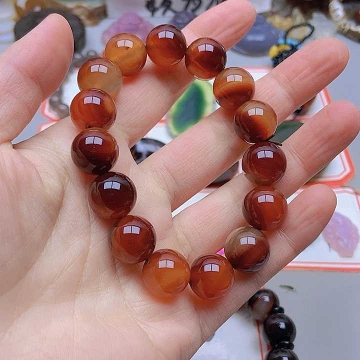 【闪购商品】未镶嵌玛瑙/玉髓珠宝半成品颖*