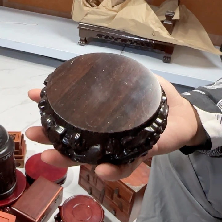 红木工艺品底座等