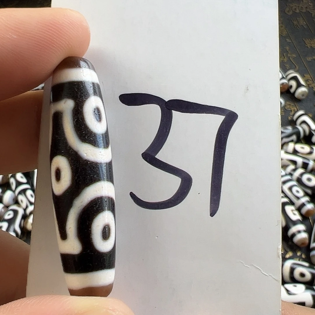 老***画玛瑙/玉髓颈饰未镶嵌