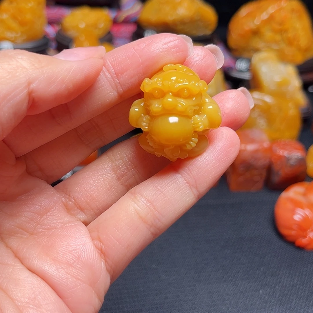 庸***人田黄石石雕石雕石雕