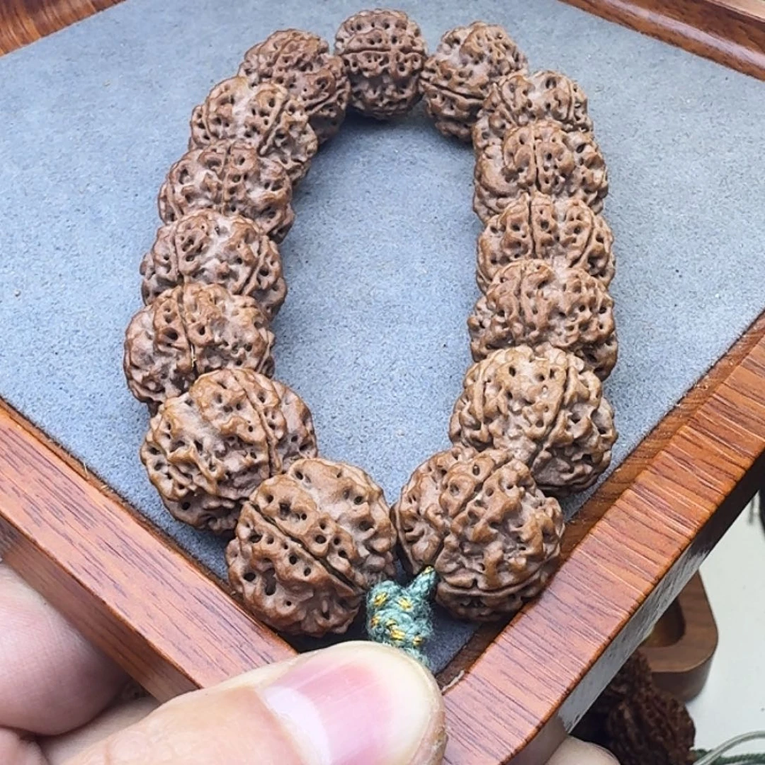 金刚菩提吊坠铁籽粗筋蜂窝双龙