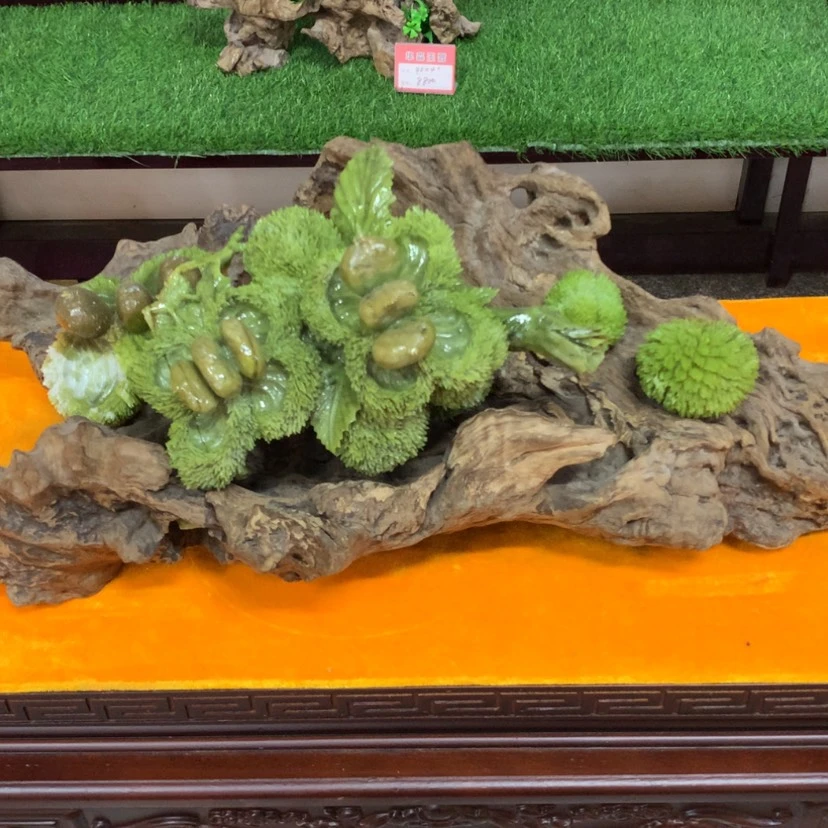 【闪购商品】未镶嵌蛇纹石玉摆件覆膜