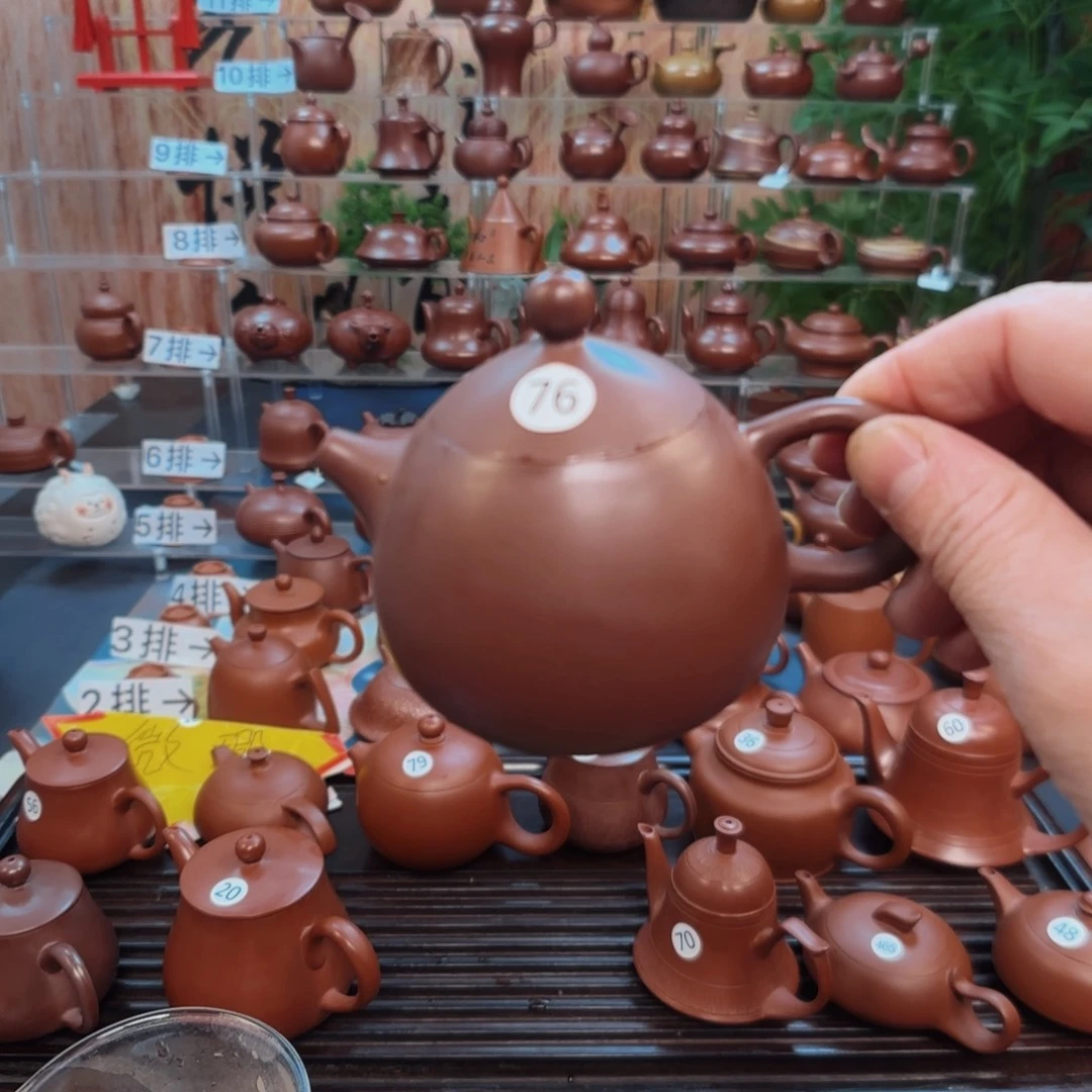 朱泥茶壶朱泥茶壶微瑕120c