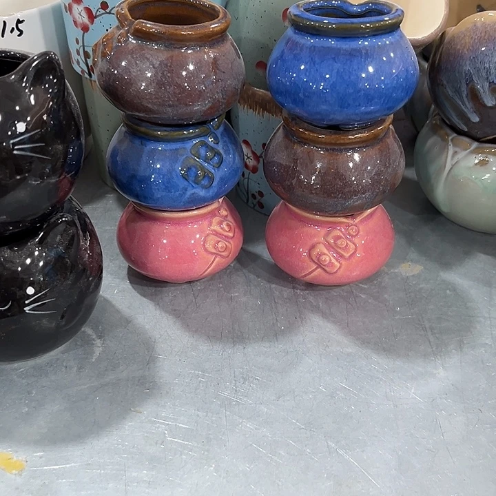 有孔！福利价陶瓷花盆性价比！