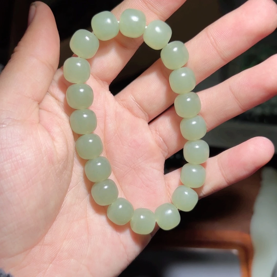 和田玉手链未镶嵌