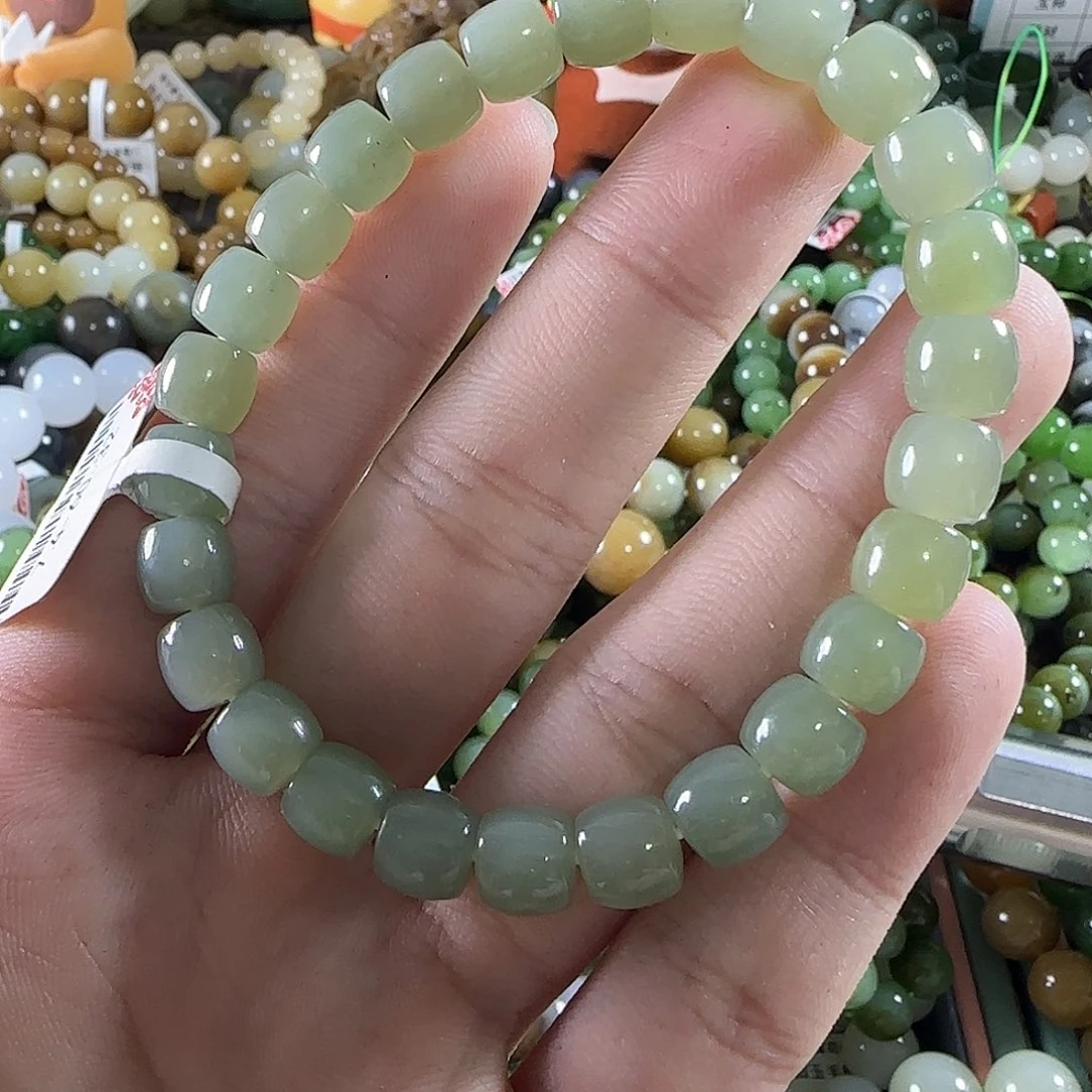 和田玉未镶嵌手链39