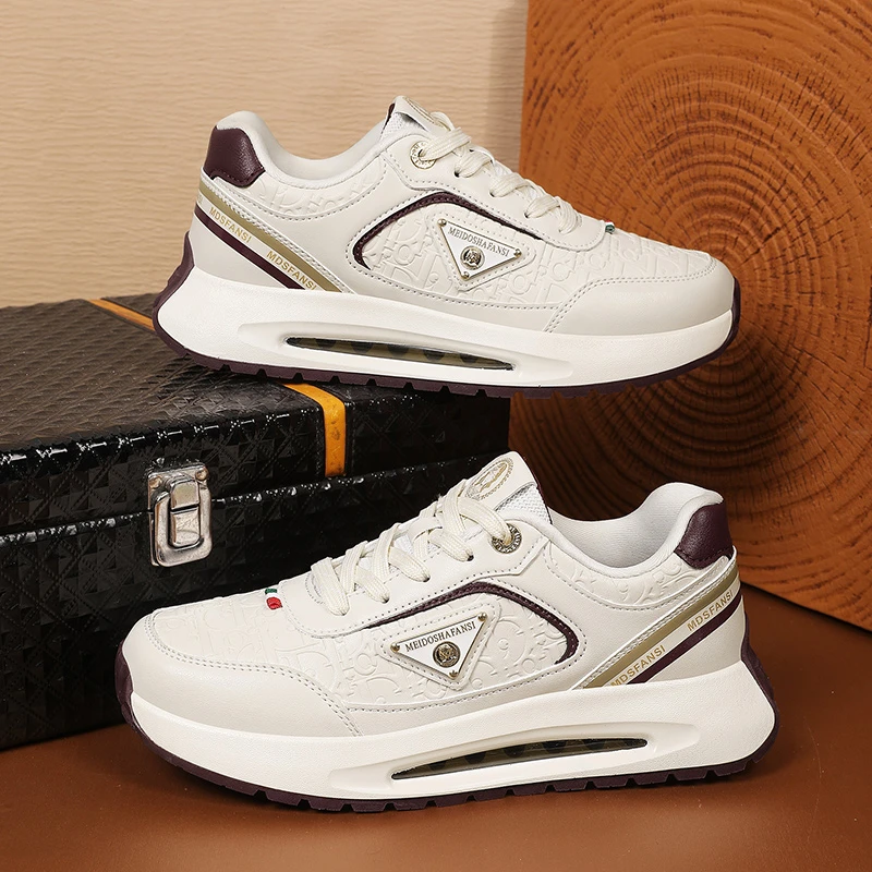 MEIDOSHAFANSI/美杜沙梵斯新款轻奢时尚气垫缓震运动休闲鞋DF-801