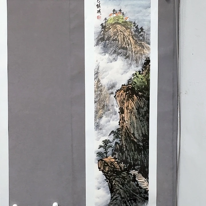 国画亲笔手绘放心去藏