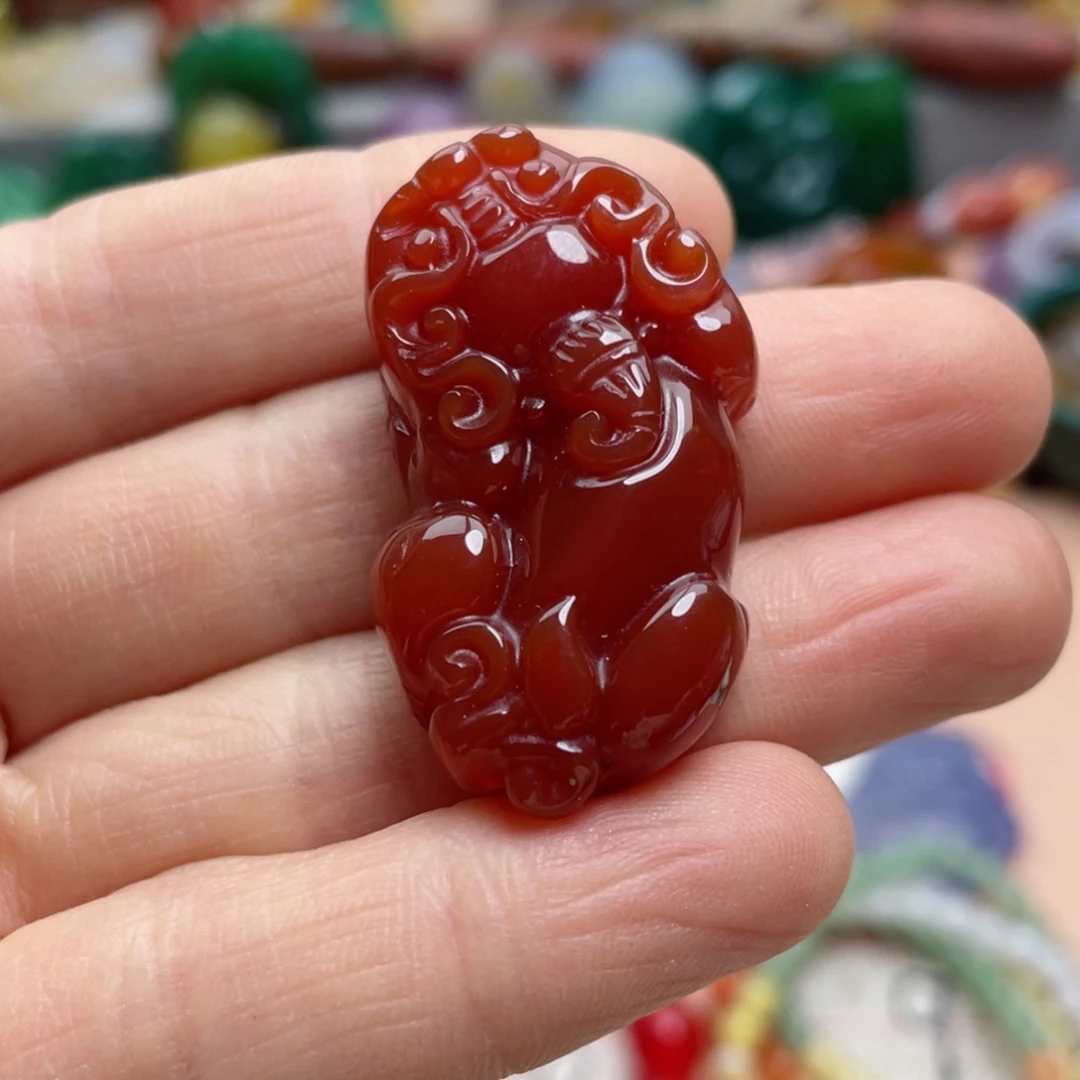 玛瑙/玉髓合金颈饰岁**~