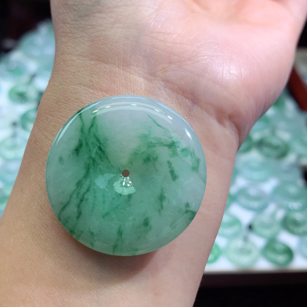 颈饰未镶嵌翡翠37尺寸34.1*6.1