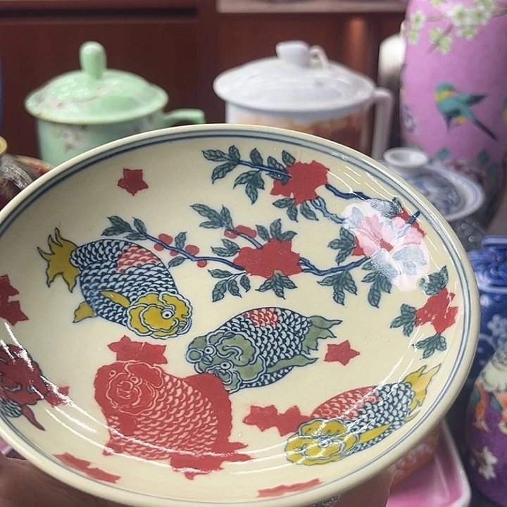 摆件景德镇陶瓷老厂瓷77