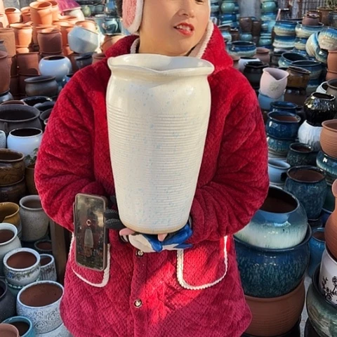 口20高33一个盆子。