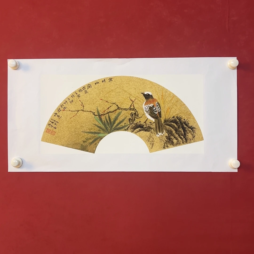 竖款精品书画作品