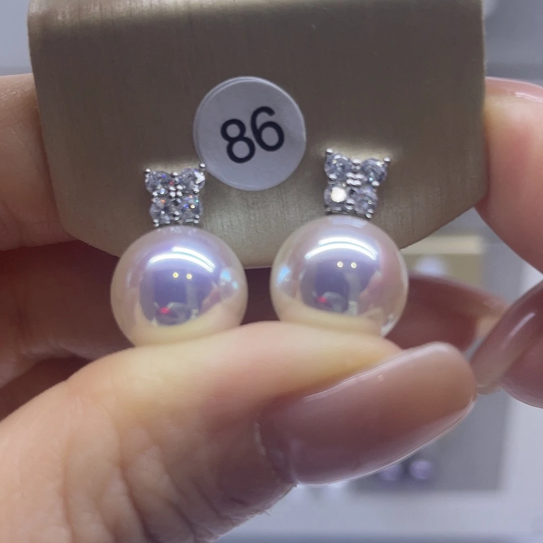 淡水珍珠耳饰未镶嵌