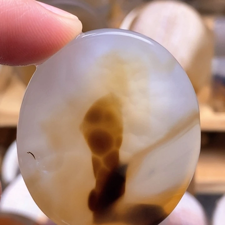 玛瑙/玉髓吊坠(不含链)未镶嵌