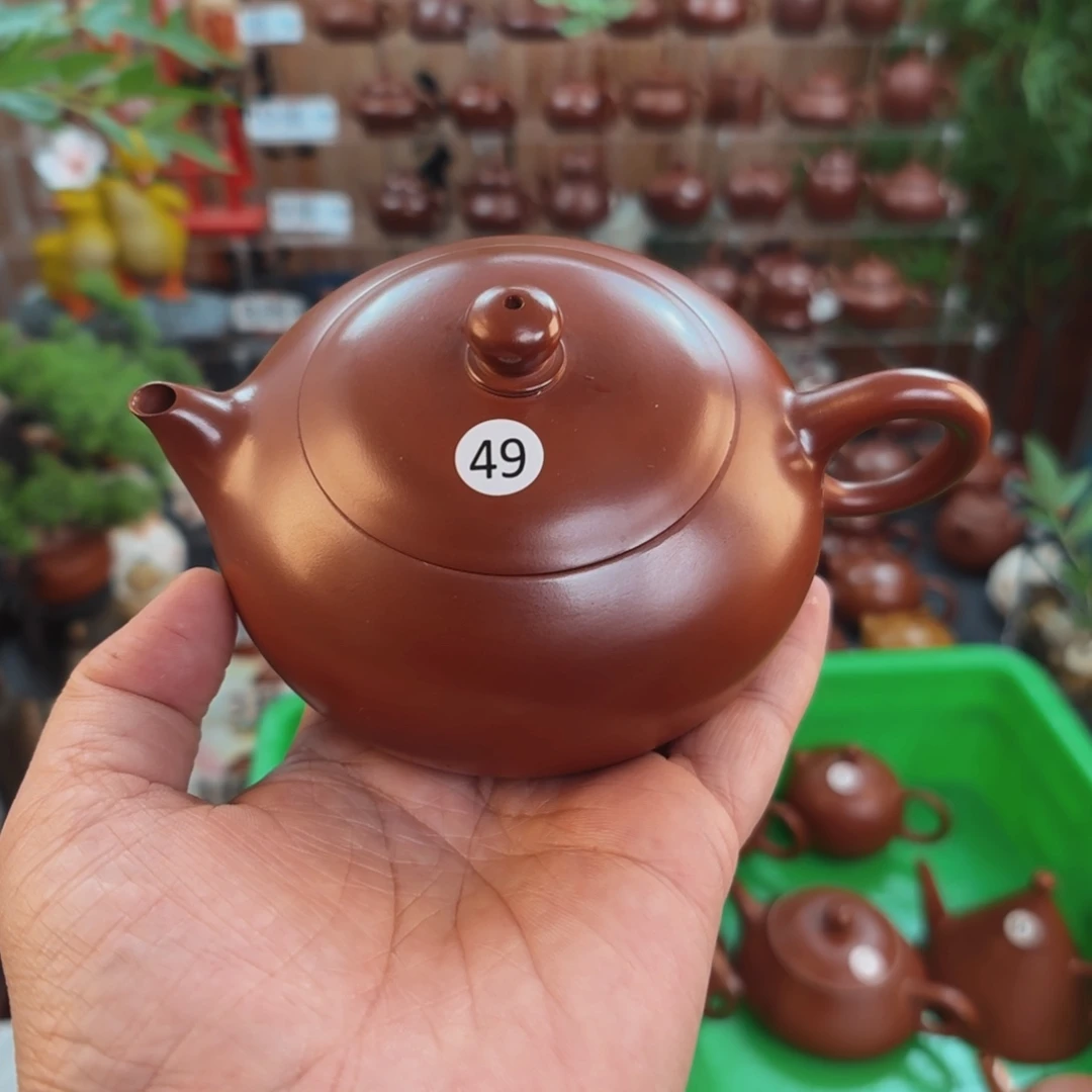大***行茶壶朱泥朱泥茶壶微瑕