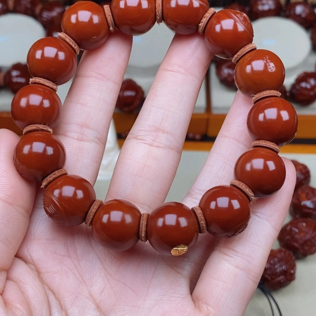 橄榄核手串/手链为****ミ八卦八卦