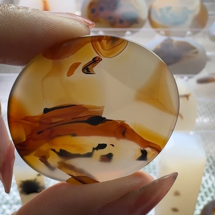 玛瑙/玉髓未镶嵌项链