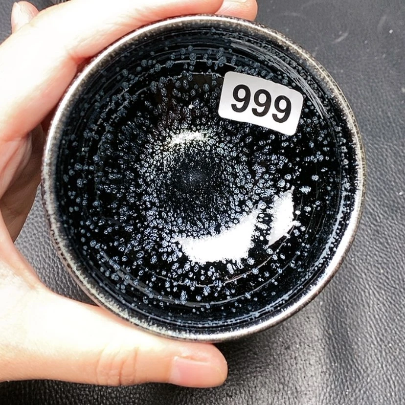 【闪购商品】茶盏全手工原矿釉放漏