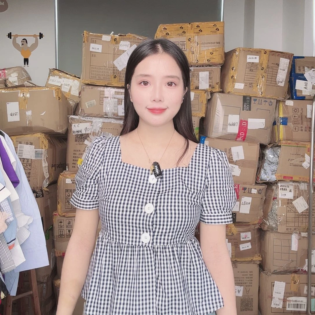 藏青格纹衬衫S码0907