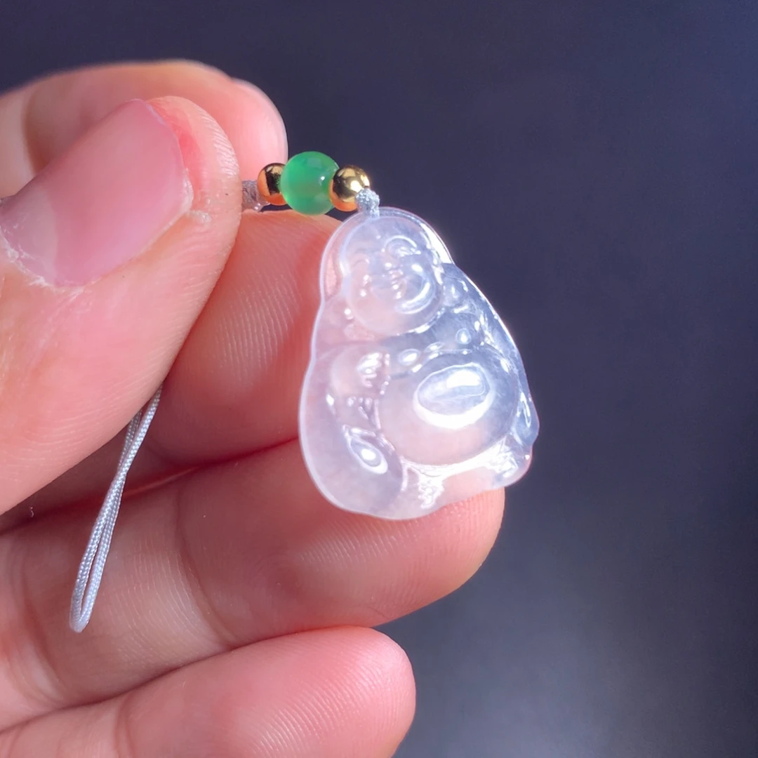 翡翠未镶嵌颈饰天然A货翡翠时尚气质女款吊坠挂坠