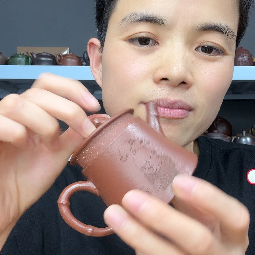 茶壶紫砂民间手艺人全手工制作