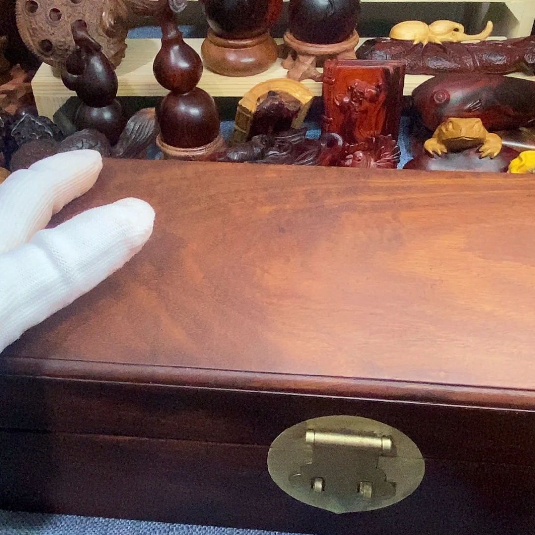 用****0赞比亚血檀大首饰盒