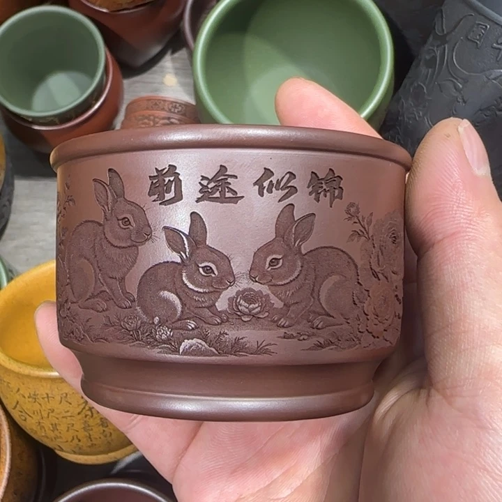 茶杯紫砂全手工制作工艺
