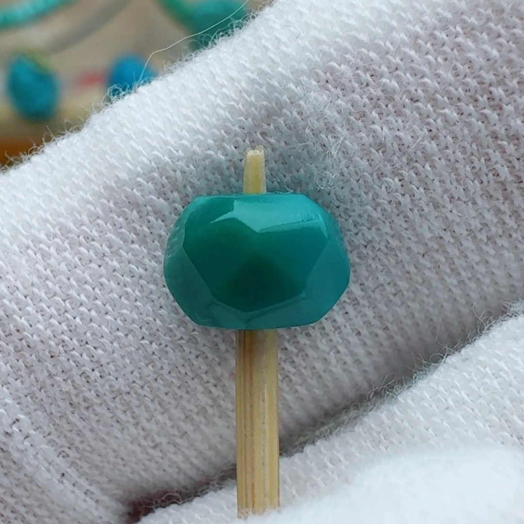 绿松石未镶嵌直切无相7