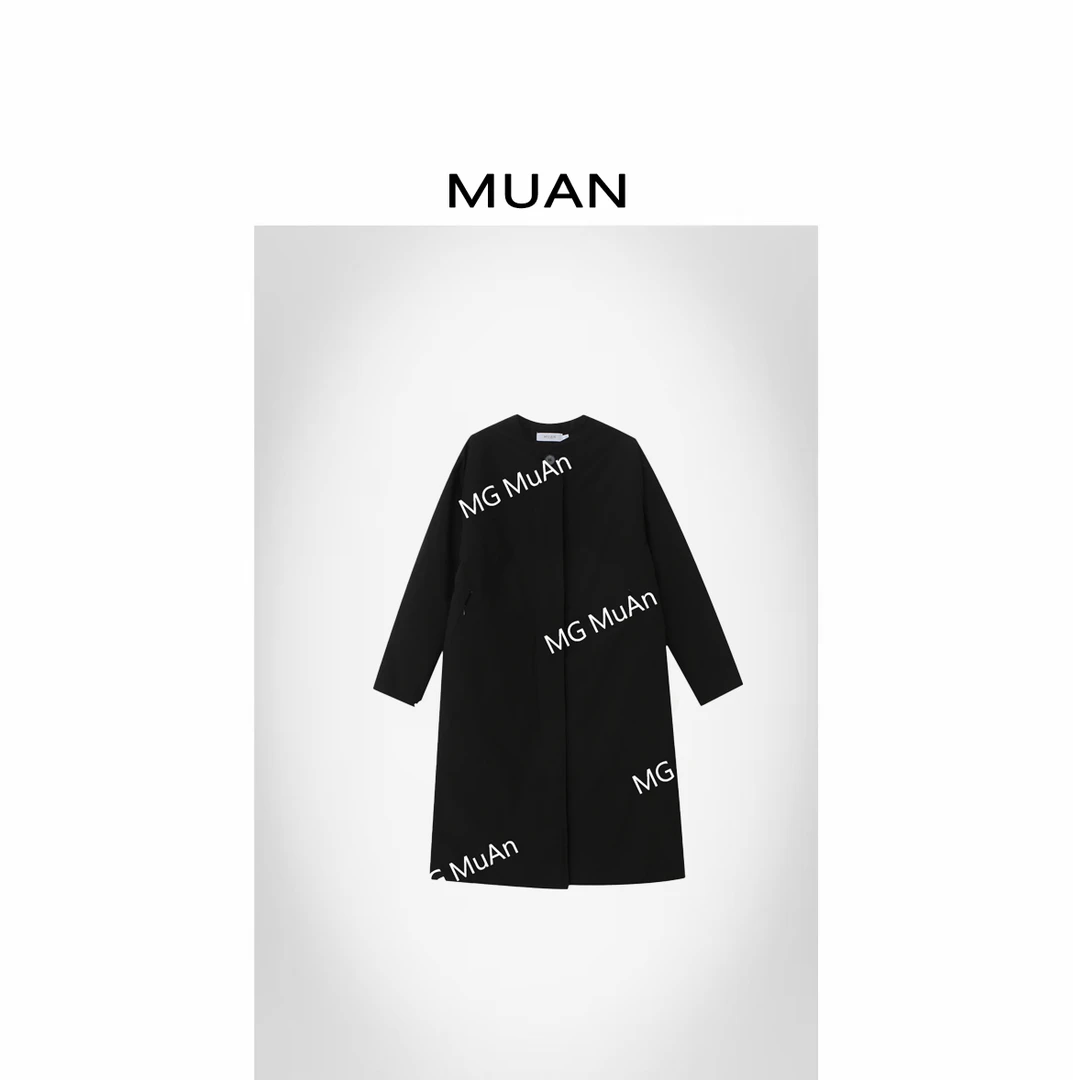 木岸MUAN：《经典山本棉服》定制高级长袖棉服外套上衣女MG-F2401