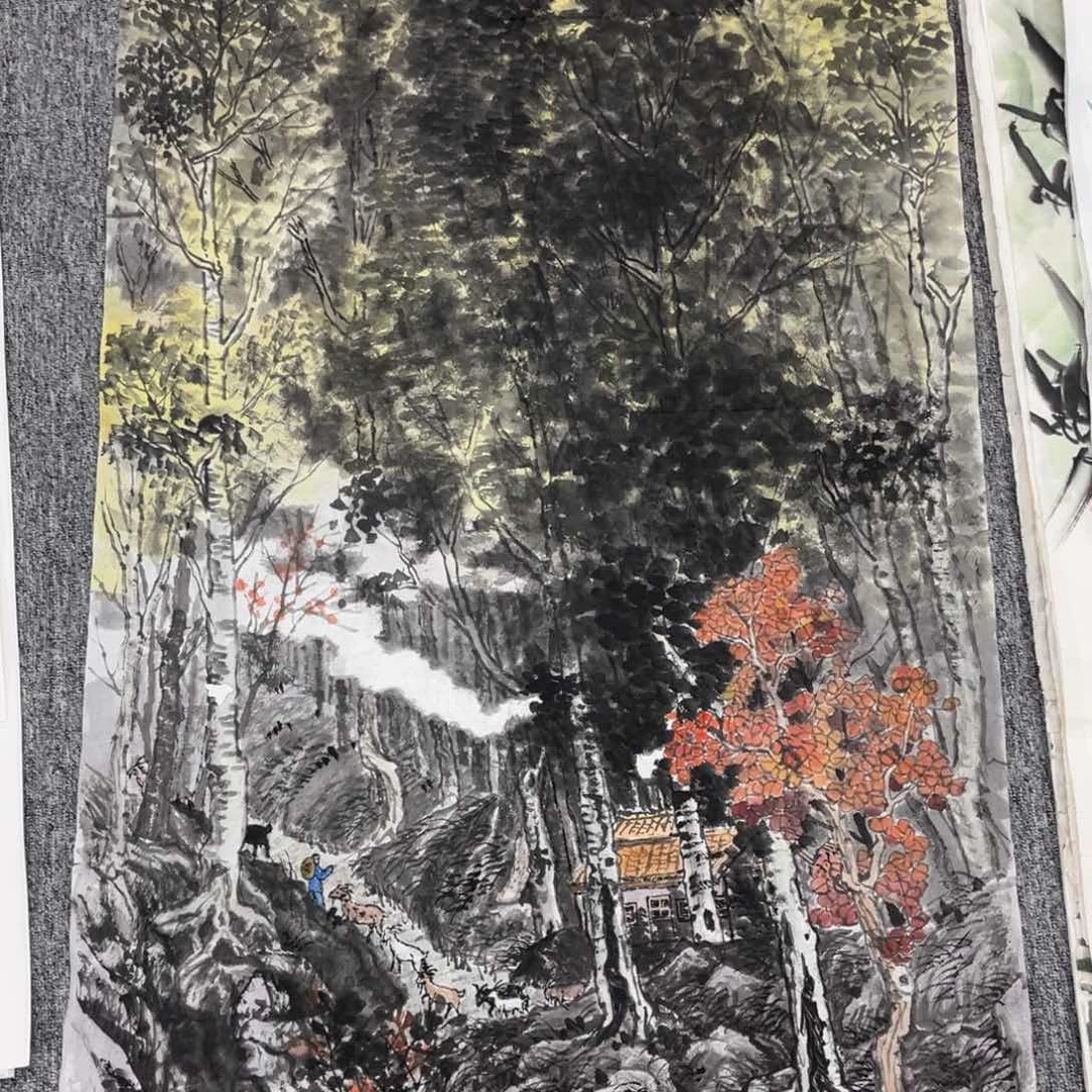 国画绘画姜老师作品140.70