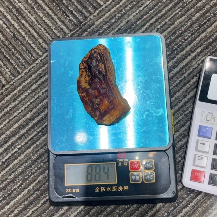 福***锦定制琥珀未镶嵌裸石