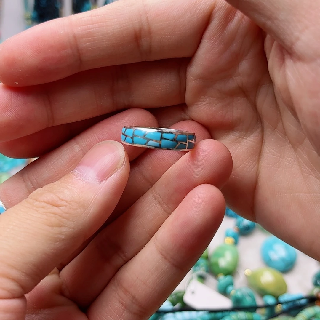 绿松石珠宝奇石未镶嵌紫**茶