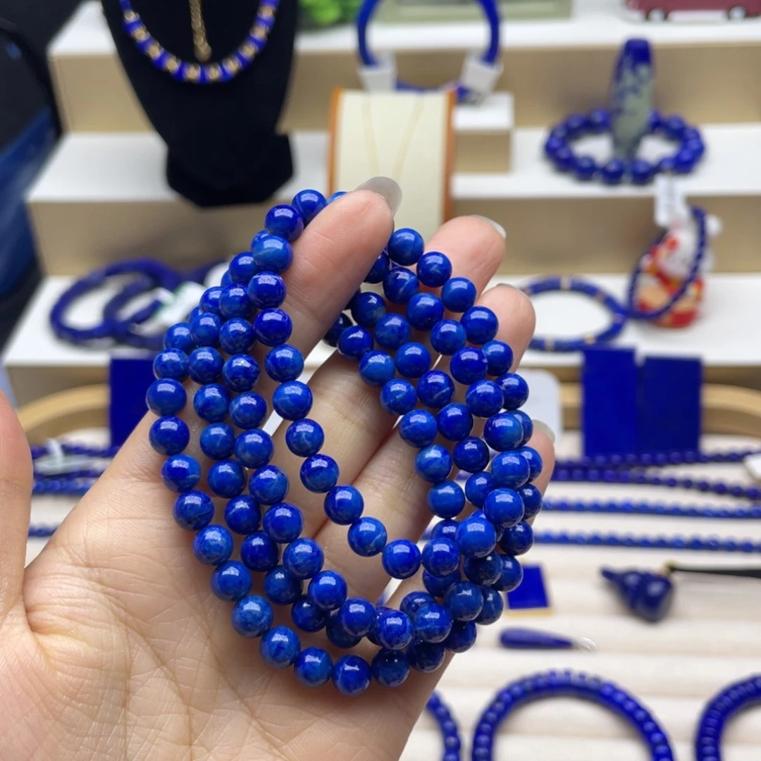 未镶嵌青金石手链6+108