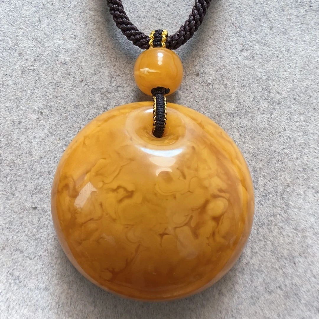 未镶嵌颈饰蜜蜡蜜蜡