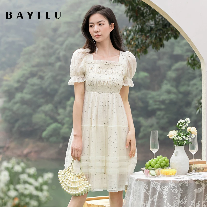 【艾美甄选】芭依璐女装夏季新款时尚连衣裙86L7659