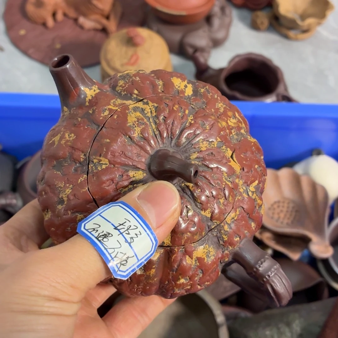 顺***马茶杯紫砂瑕疵不退不换介意勿拍