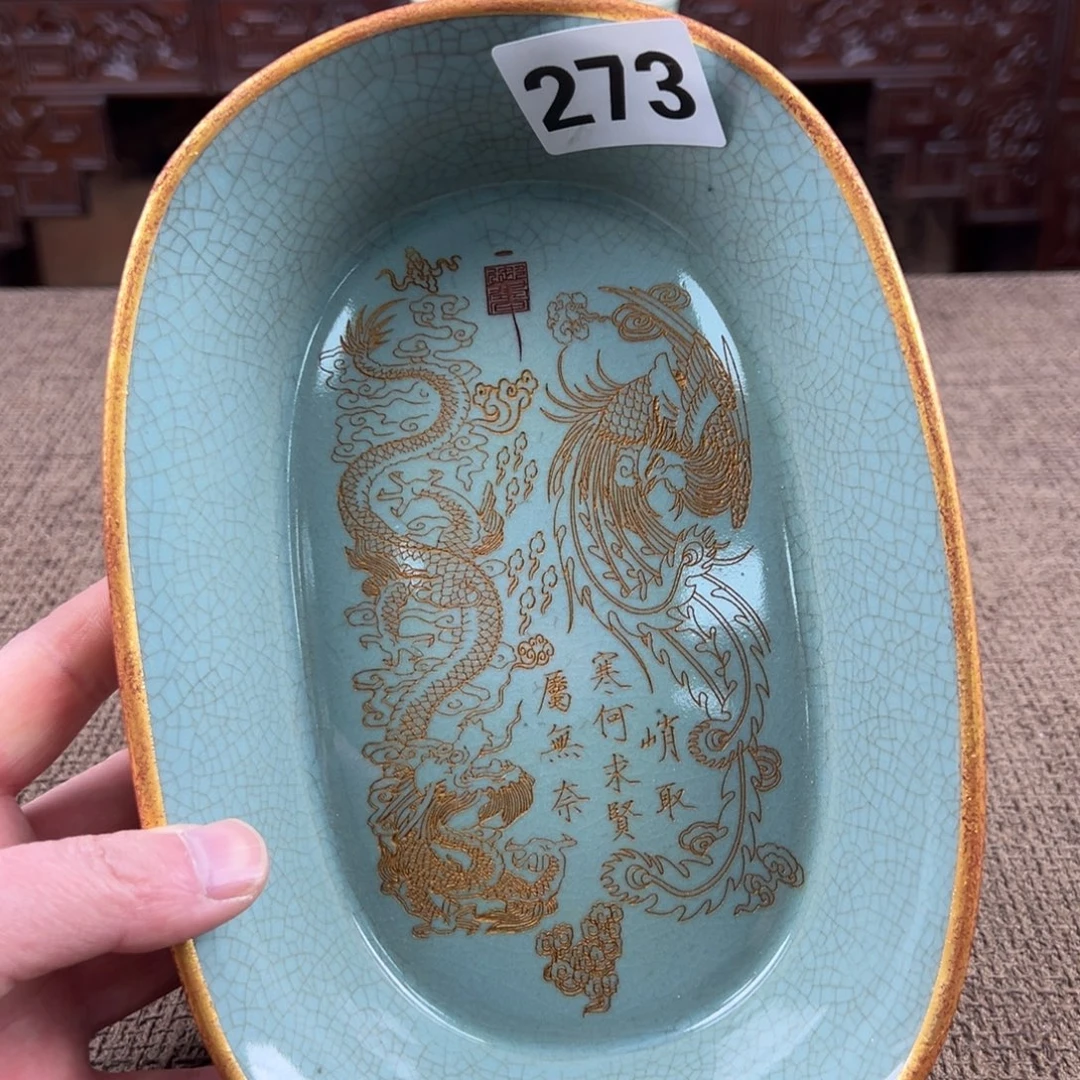 瓷片正能量陶瓷艺术品