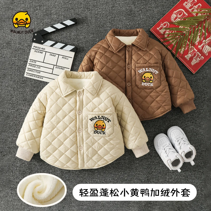 【小洛家青青专属】2024冬季新款毛毛领经典鸭棉服4F019-1