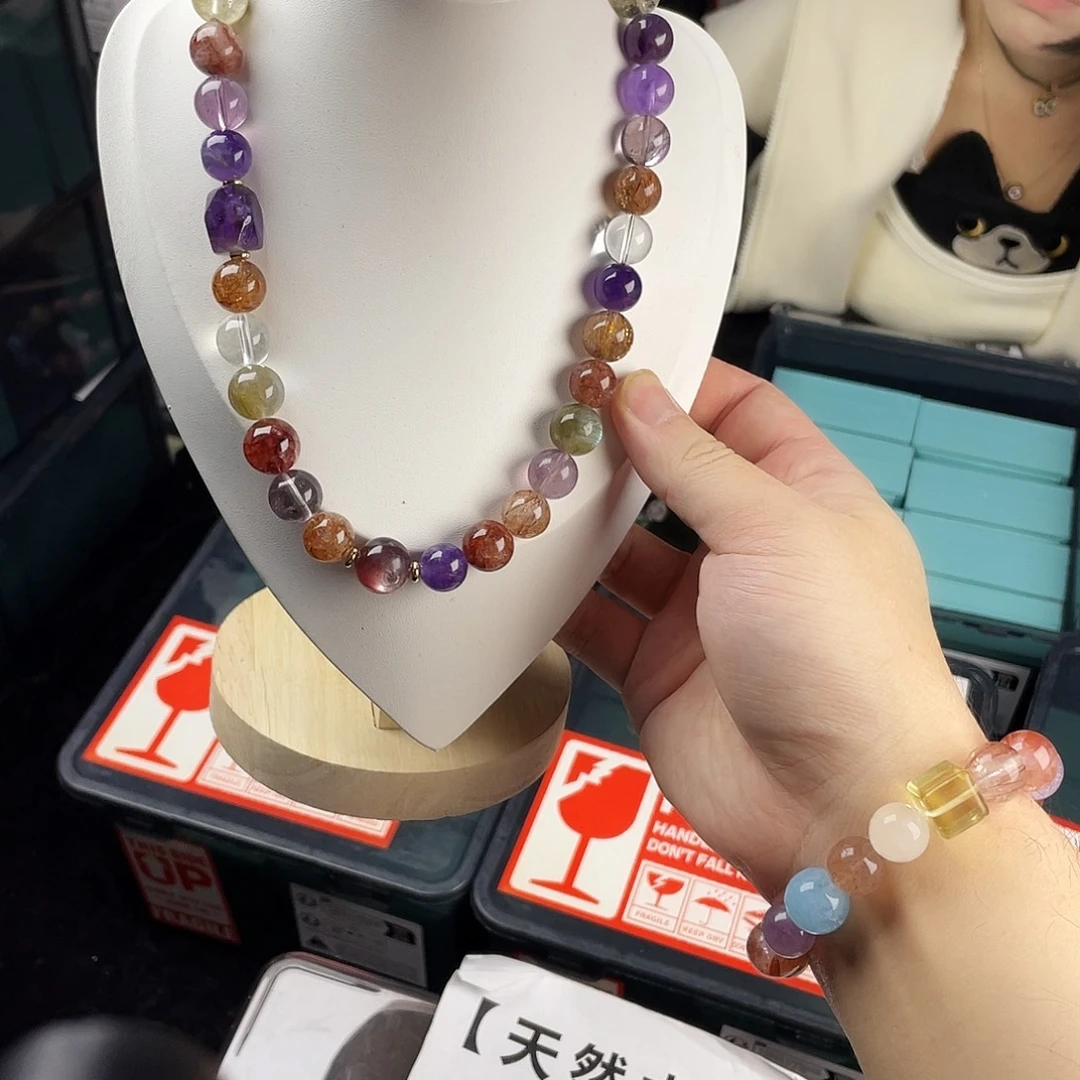 水晶银S925镶嵌手链