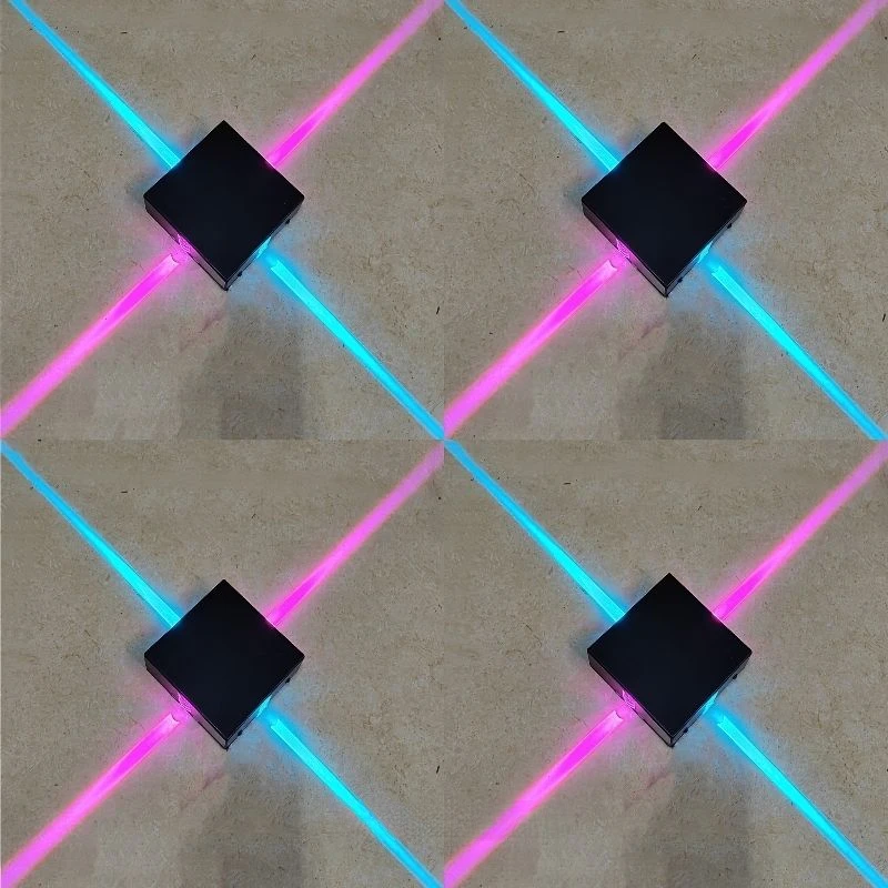 十字氛围造型壁灯走廊客厅房间氛围装饰灯娱乐直播背景墙气氛灯