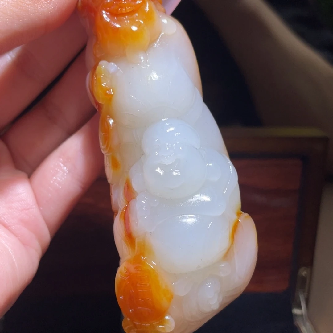 和田玉未镶嵌颈饰D2