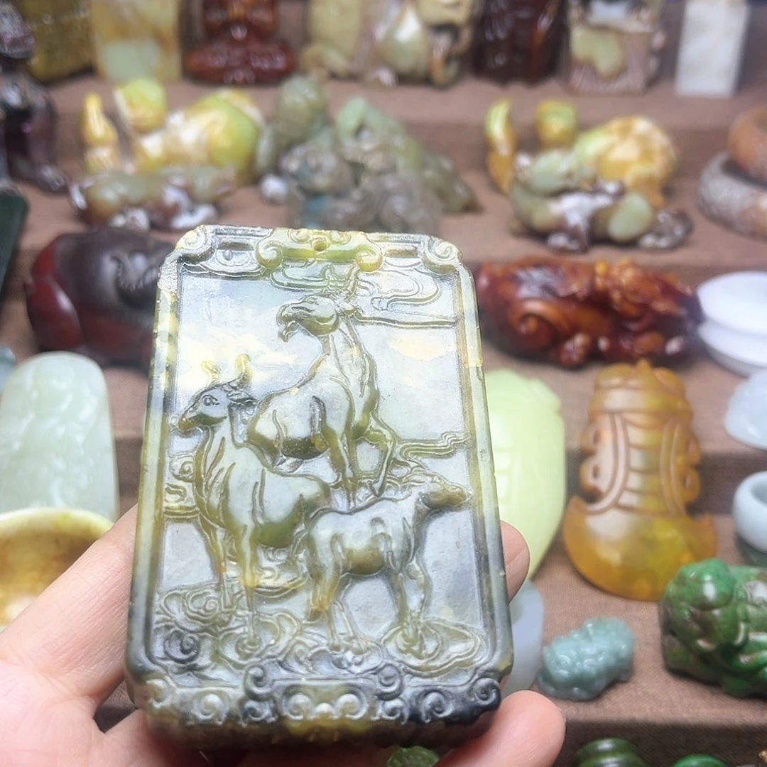 白玉菩提吊坠97。。