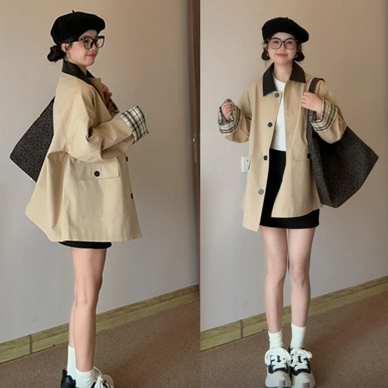 早秋穿搭短款薄外套女春秋季2025新款流行爆款棒球服夹克上衣风衣