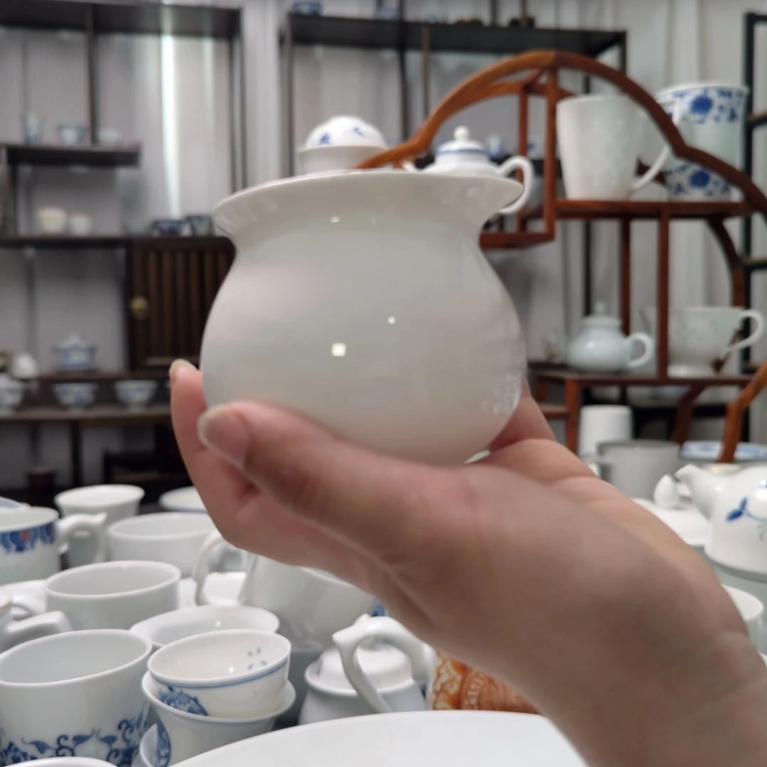 瓷代拍实发事事如意公道杯一个