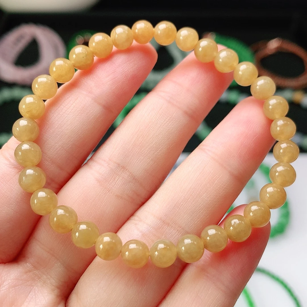 未镶嵌手链翡翠翡翠