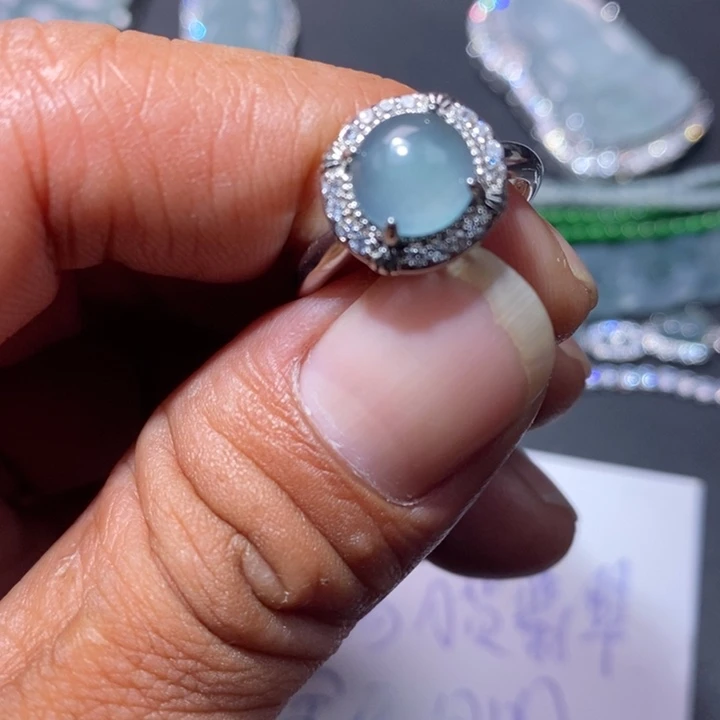 翡翠未镶嵌颈饰天然翡翠