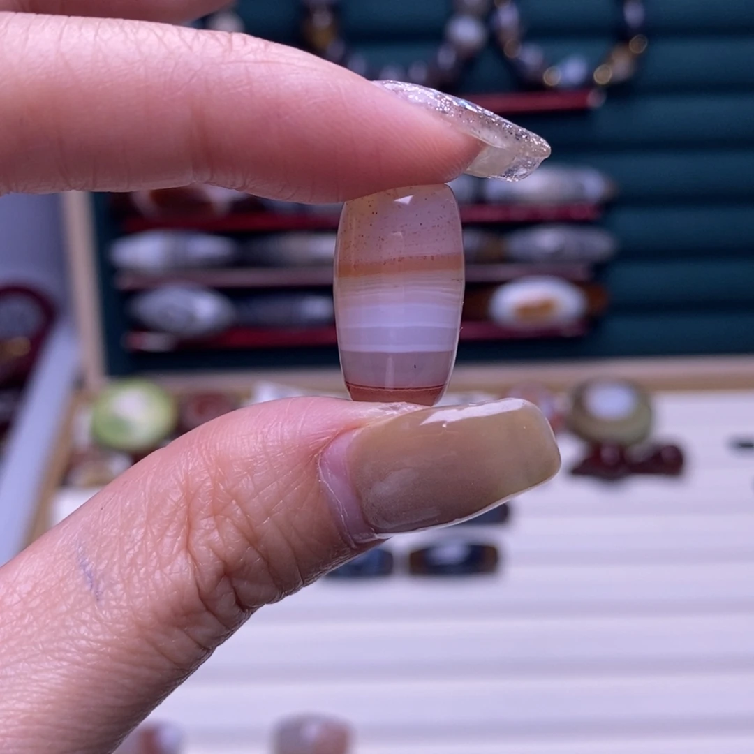 b****玛瑙/玉髓合金颈饰