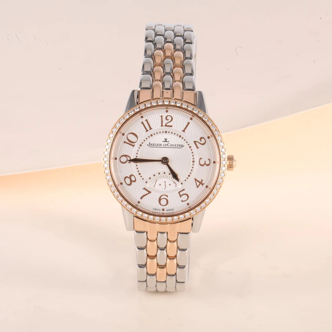 99新 Jaeger-LeCoultre/积家 小花6枫积家约会3474120石英手表34m